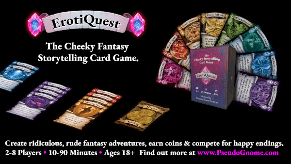 ErotiQuest: Cheeky Fantasy Storytelling Card Game (Ages 18+)