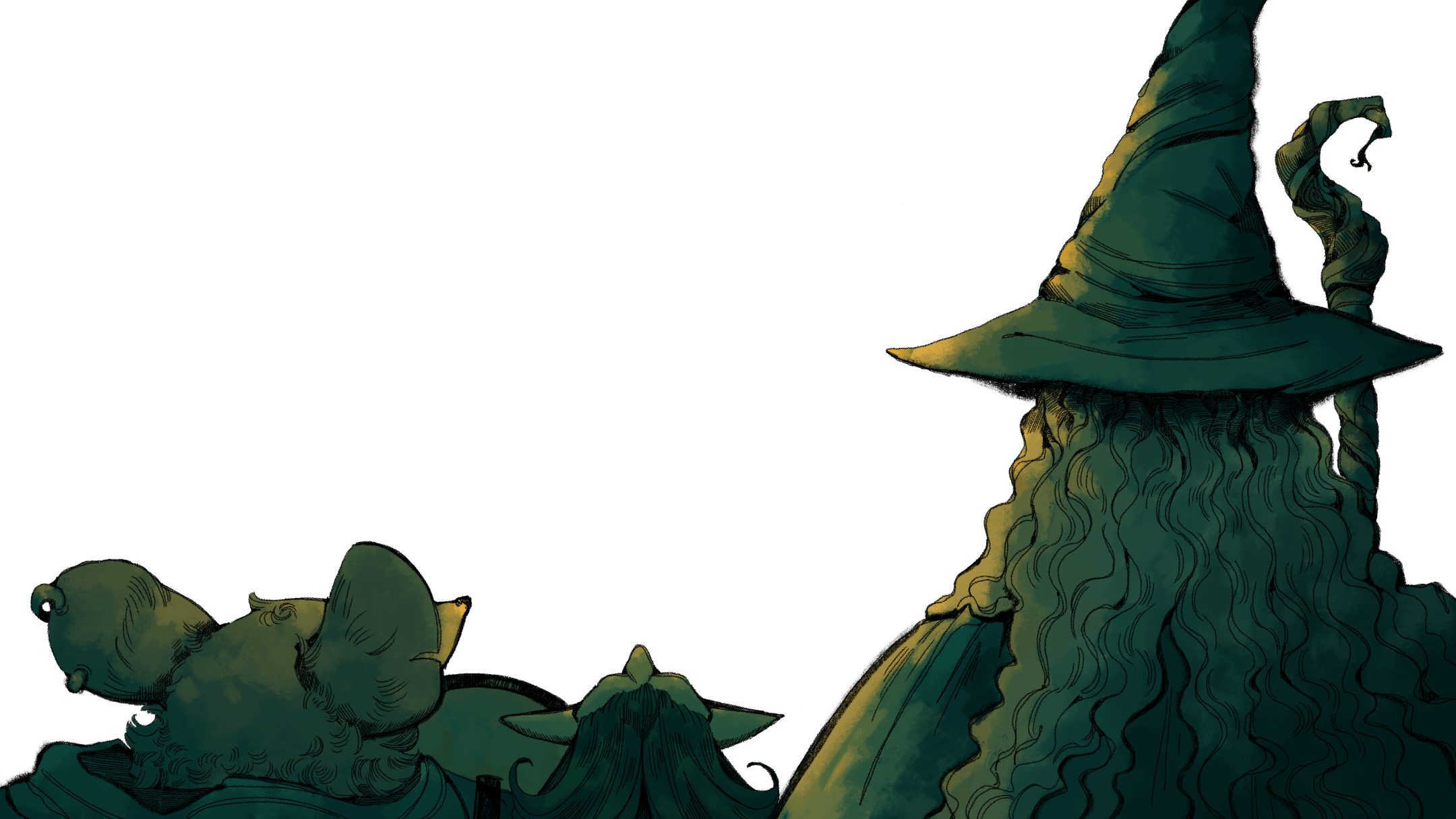 A group of adventurers preparing for their journey.